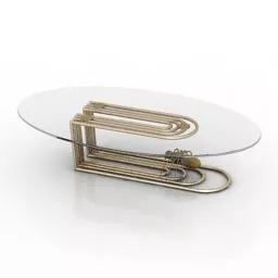 The Bedside Table With Open Space 3d model