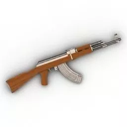 M4a1 Machine Gun 3d model