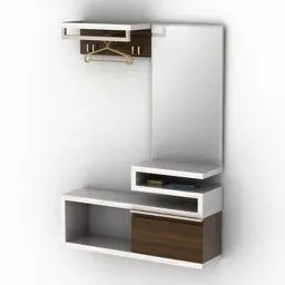 Minimalist Rack Sento Hanger 3d model