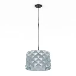 Ceiling Lamp White Shade 3d model