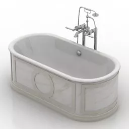 Classic Bathtub Devon 3d model
