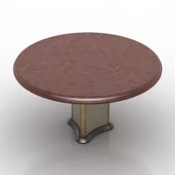 Retro Glass Table 3d model