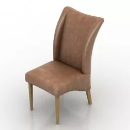 Simple Folding Chair 3d model