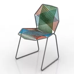 Single Shell Chair Kartell 3d model
