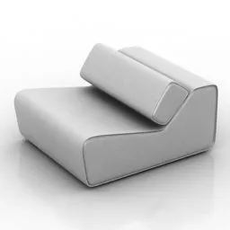 Pad Armchair Transform 3d model