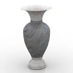 Concrete Vase 3d model