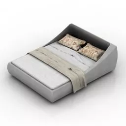 Bed Presotto Stylist Head 3d model