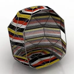 Cocoon Tent 3d model