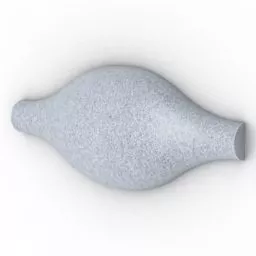 Wall Panel Ripple Decoration 3d model