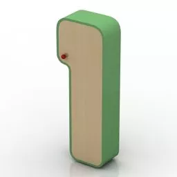 Kid Locker 3d model