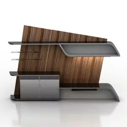 Stylist Rack Tv Stand 3d model
