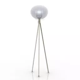 Ceiling Luster Lamp Candle Lighting 3d model