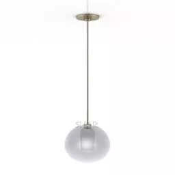 Modernism Ceiling Lamp Bubbles Shade 3d model