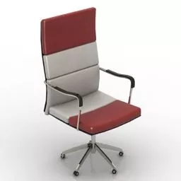 Office Work Station Table 3d model