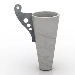 Stone Vase Small Size 3d model
