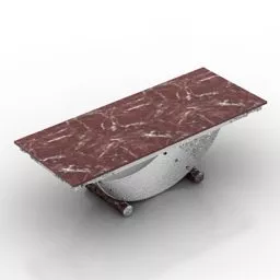 Stylist Coffee Table Rectangular 3d model