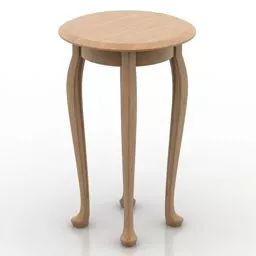 Console Table Elegant Leg 3d model