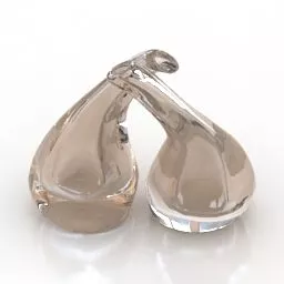 Glass Vase Contemporary 3d model