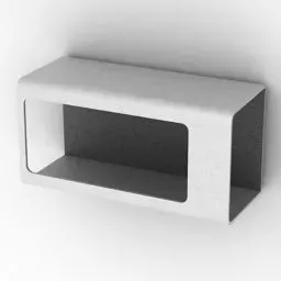 Modern Shelf Wall Mount 3d model