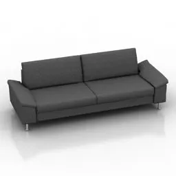 Sofa Flower Module Shape 3d model