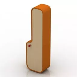 Kid Locker Stylist Shape 3d model