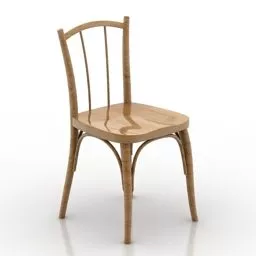 Zebra Accent Chair For Living Room 3d model