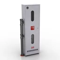 Firecase Equipment 3d model