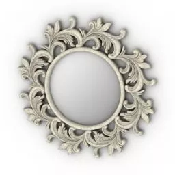 European Frame Bronze Material 3d model