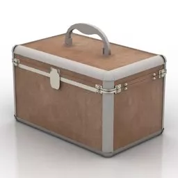 Leather Bag Storage Ware 3d model