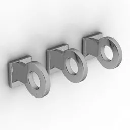 Three Hanger Set 3d model