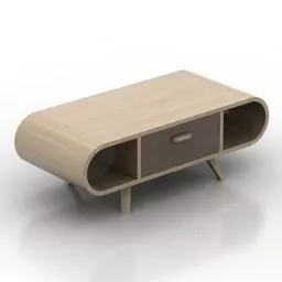 The Bedside Table Cantilever Style 3d model