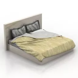 European Frame Bronze Material 3d model