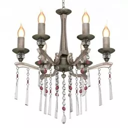 Ceiling Lamp White Shade 3d model