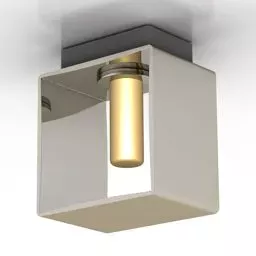 Table Lamp Flower Shade 3d model