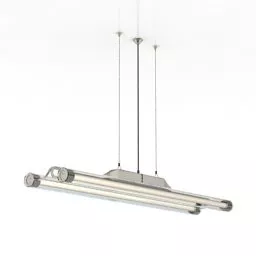 Table Lamp Brass Frame 3d model