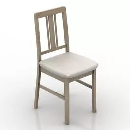 Wheels Desk Chair Office Furniture 3d model