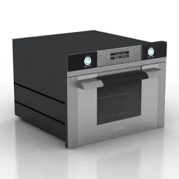 Microwave Smeg 3d model
