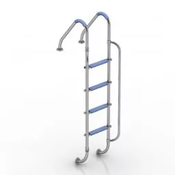 Pool Stair 3d model