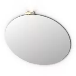 Wall Circle Mirror 3d model