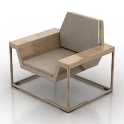 Contemporary Armchair 3d model