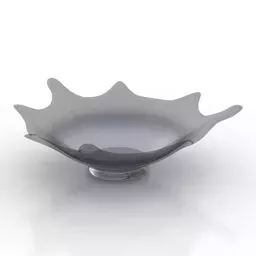 Vase Water Drop Shape 3d model