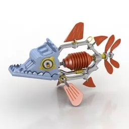 Cartoon Toy Character 3d model