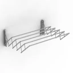 Cloth Hanger Foldable 3d model