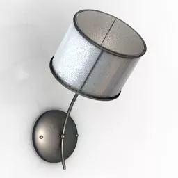 Brass Frame Ceiling Lamp 3d model
