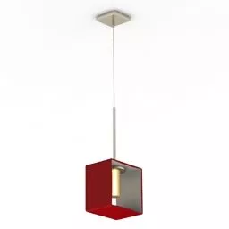 Celling Lamp Square Shape 3d model