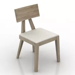 Chair Stylist Line Shape 3d model