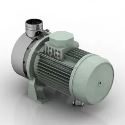 Electric Pump Dwo 3d model