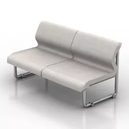 L Sofa Upholstery 3d model