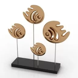 Corbel Column Decoration 3d model