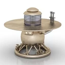 Lander Venera Russian Spaceship 3d model